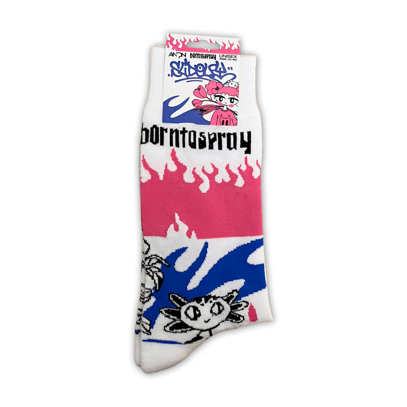 SOCKS - BORN-TO-SPRAY